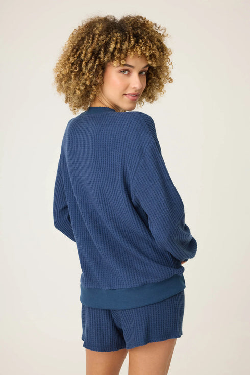 Pj Salvage Morning Waffles Long Sleeve